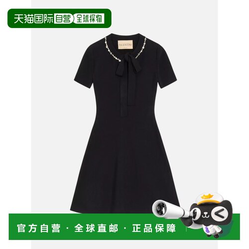 香港直邮VALENTINO 女士连衣裙 9B3KD15YAC50NO0NO 支付后1h可退