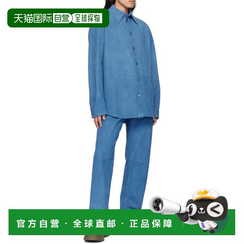香港直邮Bottega Veneta 腰带环休闲裤 813052V4H【付后1h可退】