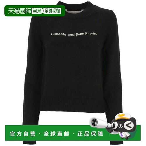 1h可退 香港直邮PALM ANGELS 女士针织衫 PWHE051F23KNI0021001 A