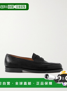 香港直邮John Lobb 男士 Lopez 全粒面皮质乐福鞋 30930IL1R一脚