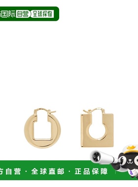 1h可退 香港直邮Jacquemus The Rond Carre 耳环 23HJWW0-0567AO