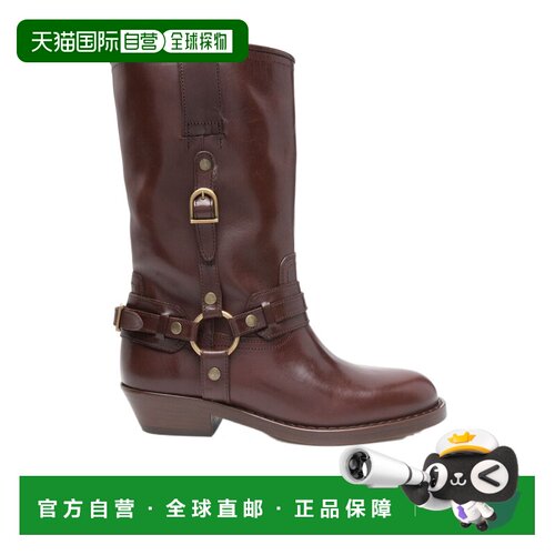 香港直邮Isabel Marant Heiko 绑带靴子 BO0192FAC1A22S骑士靴