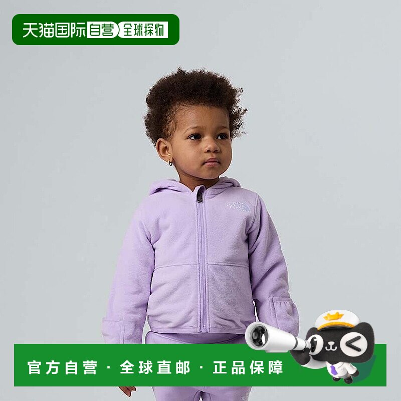 欧洲直邮北面 Glacier婴儿拉链连帽卫衣 THE NORTH FACE