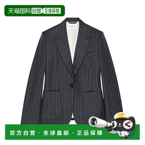 1h可退 香港直邮GIVENCHY 女士西服 BW30QV16UQ067 AW2026 灰色