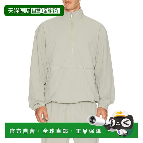 香港直邮On 男士 Courtside Eaze 半拉链外套 1MG10364939