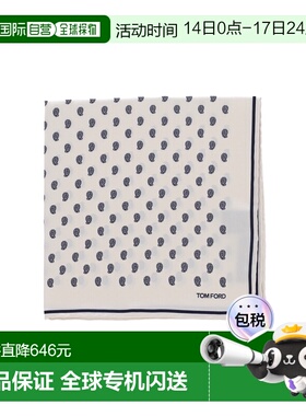 香港直邮Tom Ford 汤姆 福特 男士 Scarfs 白色围巾 SPR001S0210W