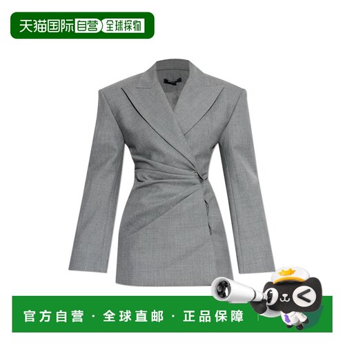 1h可退 香港直邮BALMAIN 女士连衣裙 GF1R9409WD399FD SS2026 灰