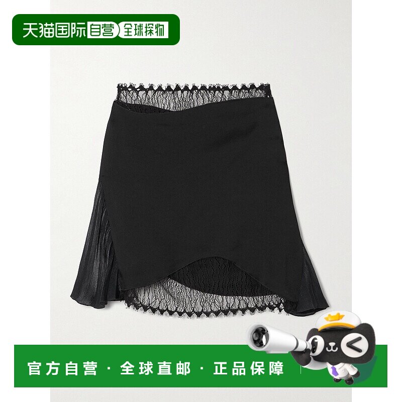 香港直邮VICTORIA BECKHAM 维多利亚 贝克汉姆 女士 褶裥蕾丝雪纺