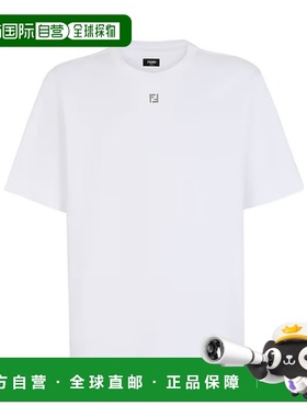 香港直邮Fendi 短袖圆领T恤 FY0936ARYY