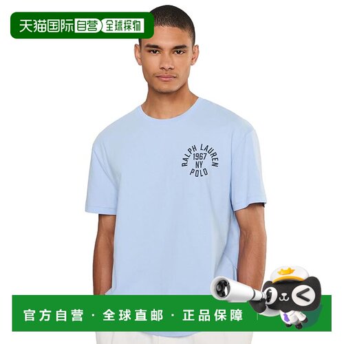 美国直邮Polo Ralph Lauren Polo 拉夫 劳伦 男士 合身徽标针织T
