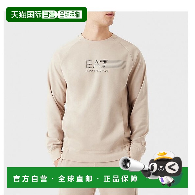 香港直邮EA7 Emporio Armani logo印花圆领卫衣 3RPM41PJMBZ