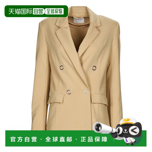 欧洲直邮Guess 女衣服 短外套/西装外套 米色 春夏 DAFNE BLAZER