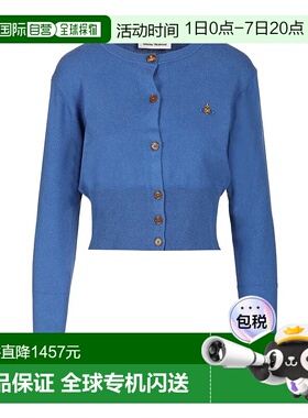香港直邮Vivienne Westwood Bea 短款针织开衫 1803002UY001V