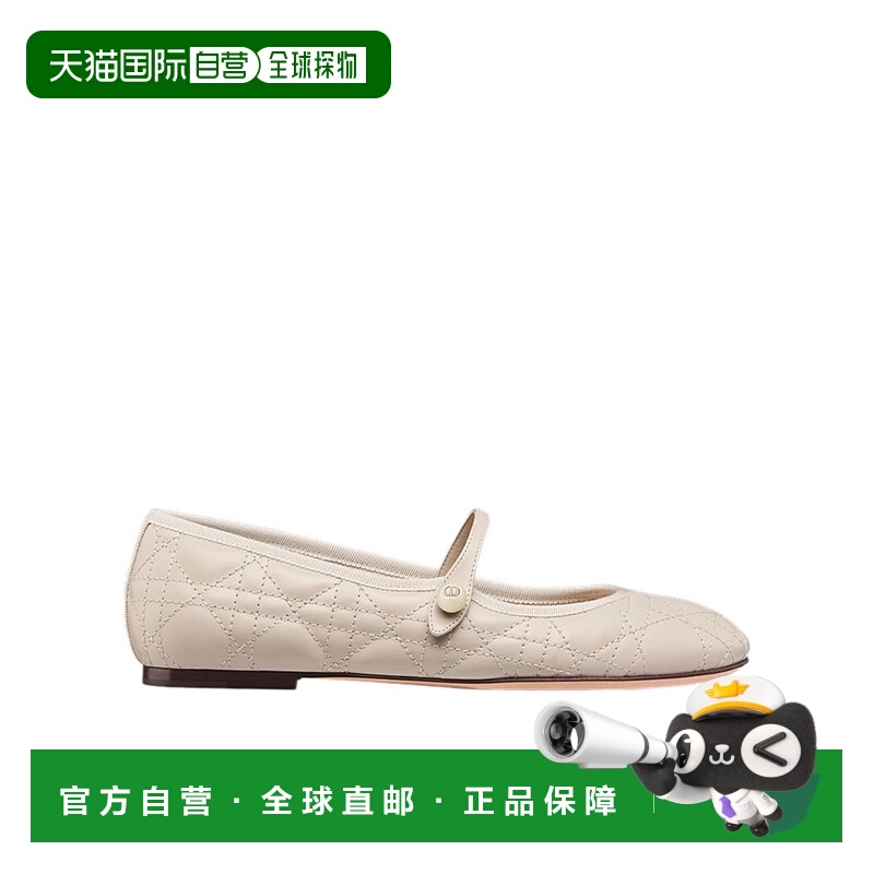 香港直邮Dior 圆头芭蕾舞鞋 KCB860CQC迪奥