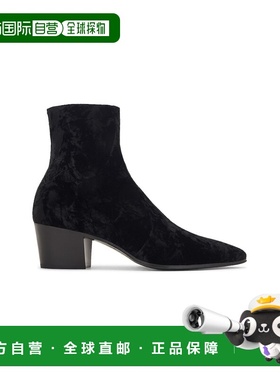 1h可退 香港直邮Saint Laurent 圣罗兰 男士 Vassili 60 拉链靴子