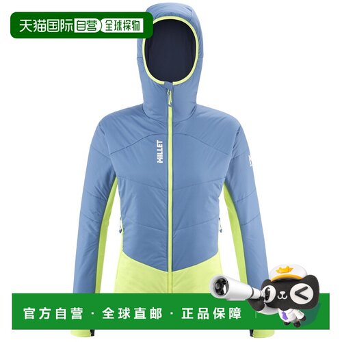 自营欧洲直邮Millet觅乐 M WHITE PRIMALOFT 女款保暖抓绒衣 绿色