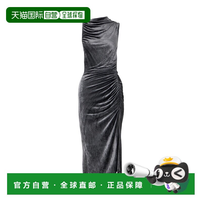 1h可退 香港直邮RICK OWENS 女士连衣裙 LI02D5524138GRAY SS2024