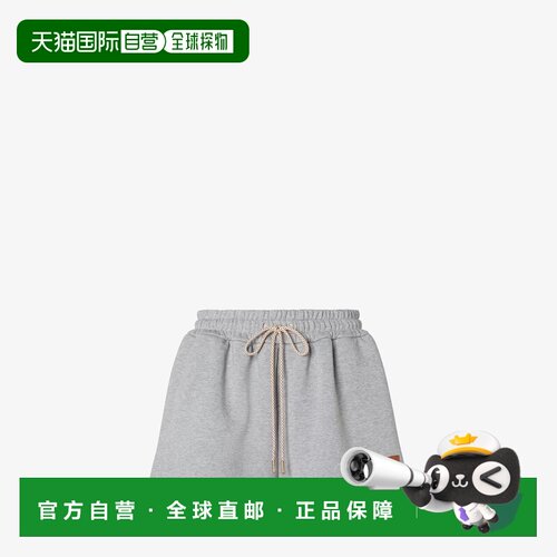 1h可退 香港直邮FENDI 女士短裤 FR6749AW8BF0TAZ CO 灰色 松紧腰