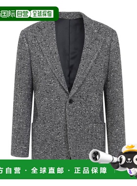 1h可退 香港直邮Celine 思琳 女士 人字形领扣夹克 2V10N0441