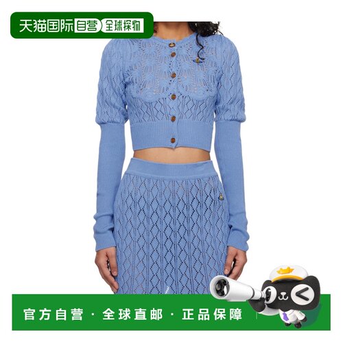 1h可退 香港直邮Vivienne Westwood Ella 长袖针织开衫 1803007QY