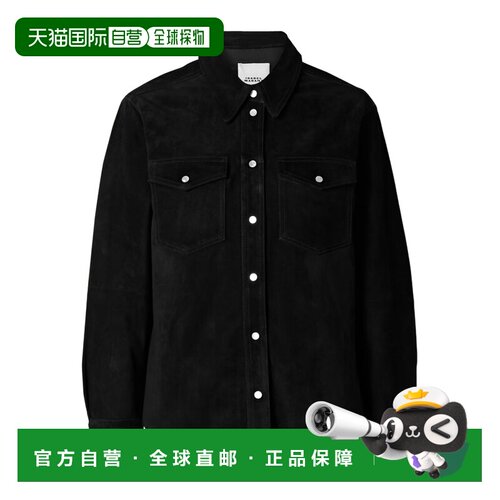 香港直邮ISABEL MARANT 女士衬衫 CH0256FAC3B03I01BK AW2025