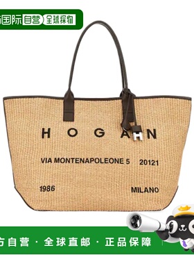 香港直邮Hogan Script 中号购物袋 KBW01TA5300UYI