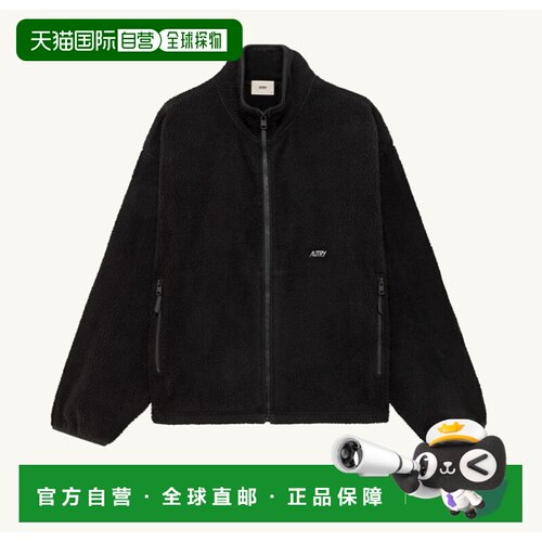 香港直邮AUTRY 男士夹克 JAPX010K10K SS2026 黑色 JACKET MAIN U