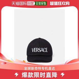 女士刺绣徽标帽子 欧洲直邮versace 范思哲