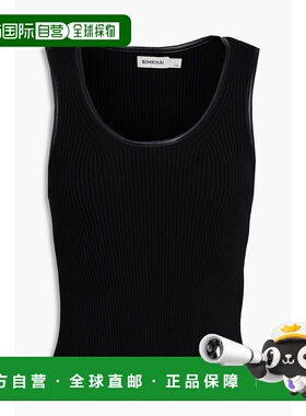香港直邮Simkhai 女士 罗纹针织背心 5242088KBLACK