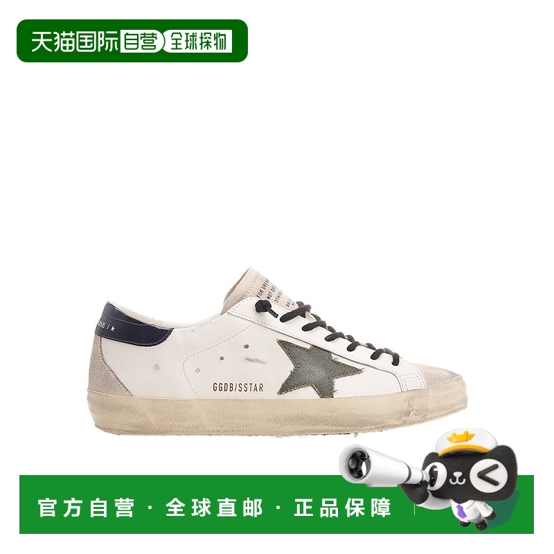 香港直邮Golden Goose Deluxe Brand 圆头系带运动鞋 GMF00102.F0