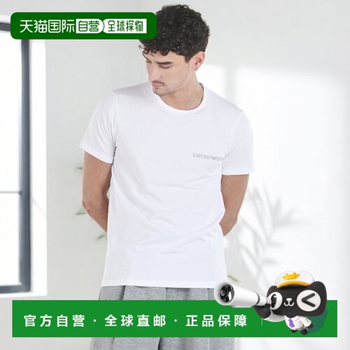 欧洲直邮Emporio Armani阿玛尼衣服男短袖T恤衫多彩EM000391 PACK