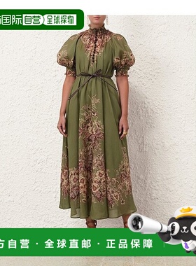 香港直邮Zimmermann 花卉图案连衣裙 1025DSS242