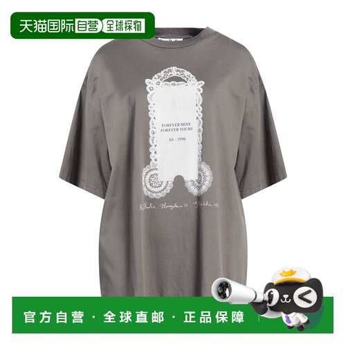 香港直邮Acne Studios 艾克妮 女士 T恤 grey灰色 舒适时尚