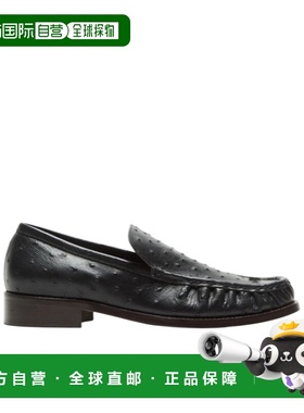 1h可退 香港直邮Acne Studios 圆头皮质乐福鞋 BD0391一脚蹬