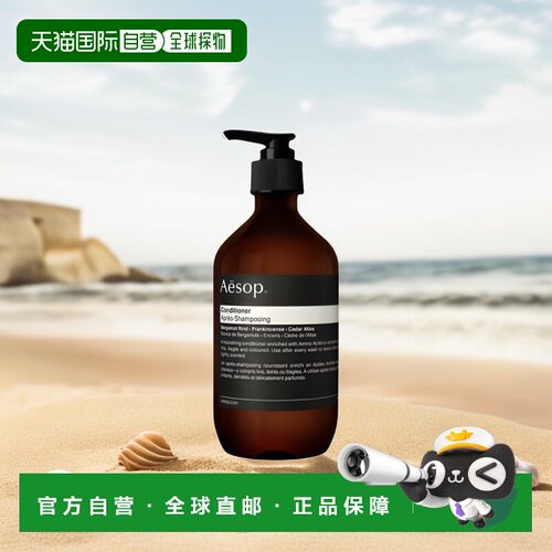 欧洲直邮Aesop伊索护发素500ml滋养护发润发乳护花精华素修复干枯