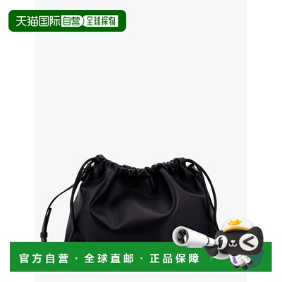 1h可退 香港直邮A.P.C. 女士 徽标单肩包 PUAATF61583 black黑色