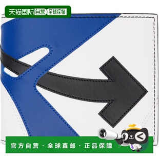 蓝色 钱包 white Office Out 白色 男士 香港直邮off 1h可退