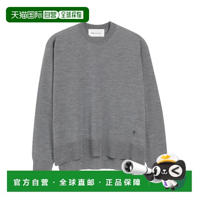 1h可退 香港直邮Ami Paris 女士卫衣 UKS856KN00660516CARBONE051