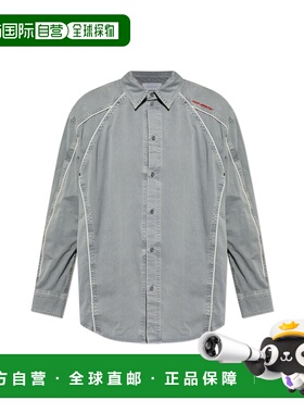 1h可退 香港直邮OFF-WHITE 男士衬衫 OMGE04RS26FAB0010030 SS202