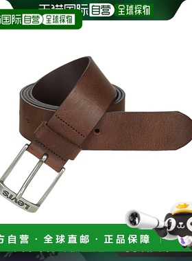 欧洲直邮Levi's 李维斯 NEW DUNCAN 男士真皮皮带/腰带 226927-3-