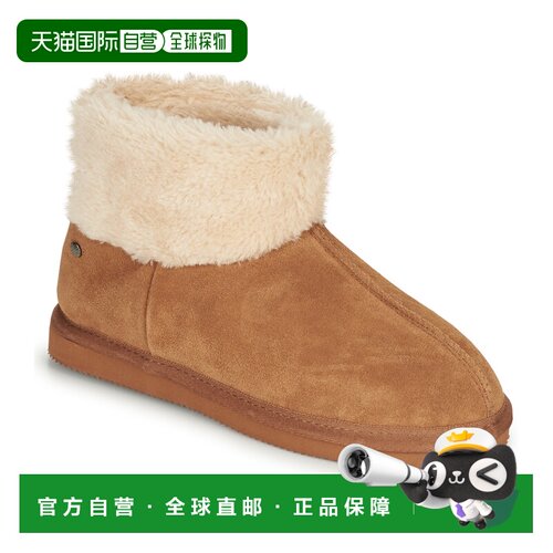 欧洲直邮Isotoner 97307 女士鞋子拖鞋 97307-CAMEL