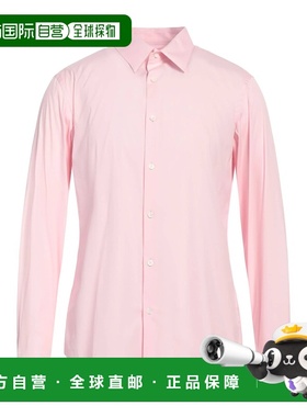 香港直邮THEORY 希尔瑞 男士 纯色衬衫 pink粉色 舒适时尚