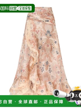 1h可退 香港直邮Zimmermann 蕾丝长裙 7243SC261半身裙a字裙