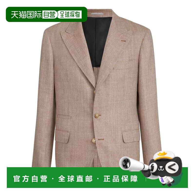 香港直邮Brunello Cucinelli 布内罗 古奇拉利 男士 橙色夹克 MZ4