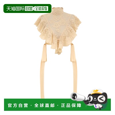 香港直邮Zimmermann Luna蕾丝紧身罩衫 6170TS261