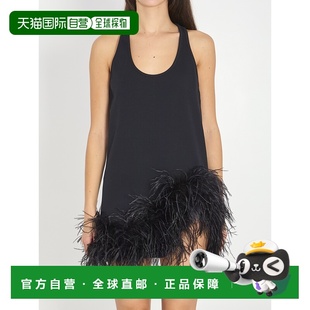 黑色迷你连衣裙 1h可退 女士 Attico 260WCA00487073 香港直邮The