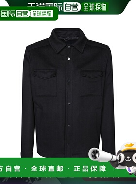 欧洲直邮HERNO 男士衬衫GI000312U333189300羊毛长袖