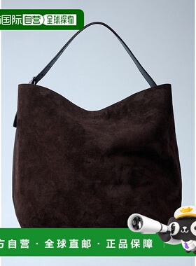1h可退 香港直邮TOTÊME 女士 绒面革束带托特包 234WAL853LE0004