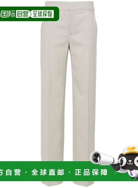 1h可退 香港直邮Moschino 莫斯奇诺 女士 CREASE 压纹裤子 242K10