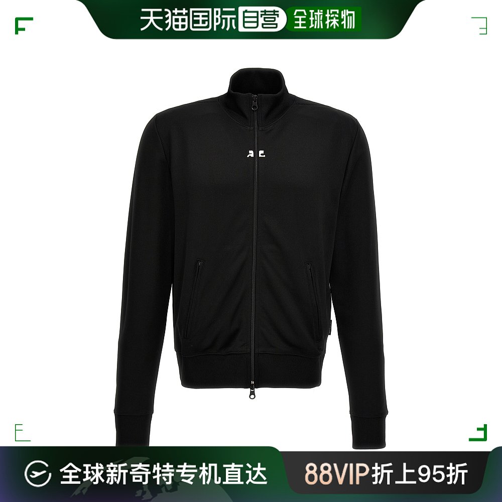 香港直邮Courreges男士 Tracksuit棉毛布卫衣 124JVE011JS0091